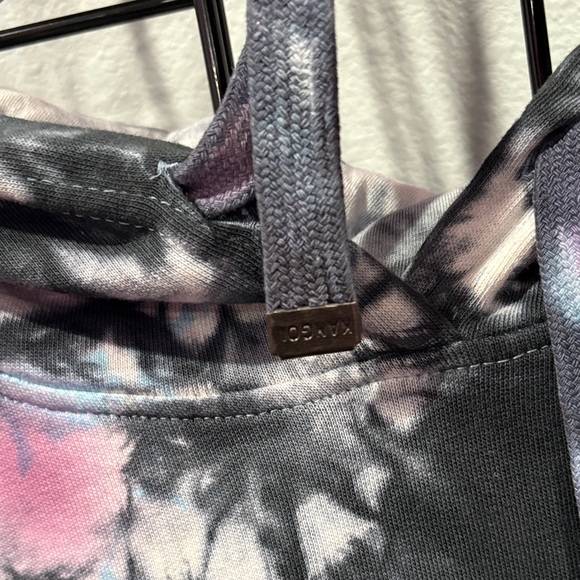 Kangol Blue and Gray Tie-Dye Hoodie - Picture 6 of 8